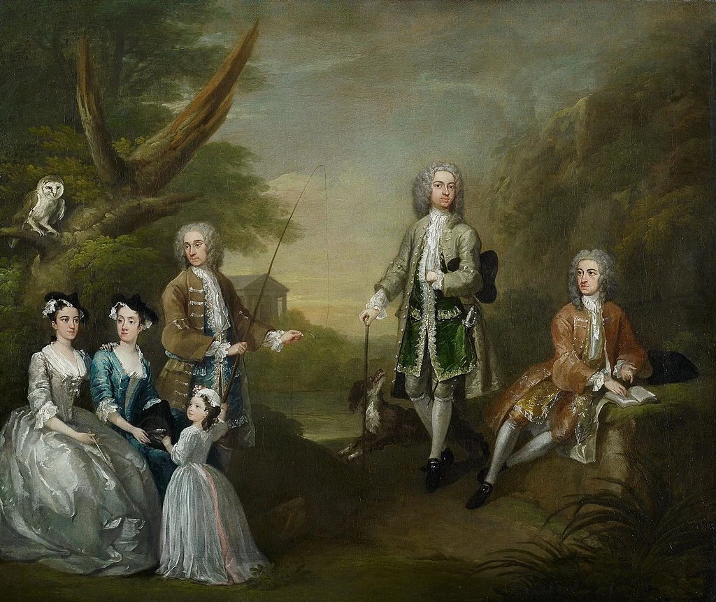 Le famiglie Popple e Ashley - Royal Collection